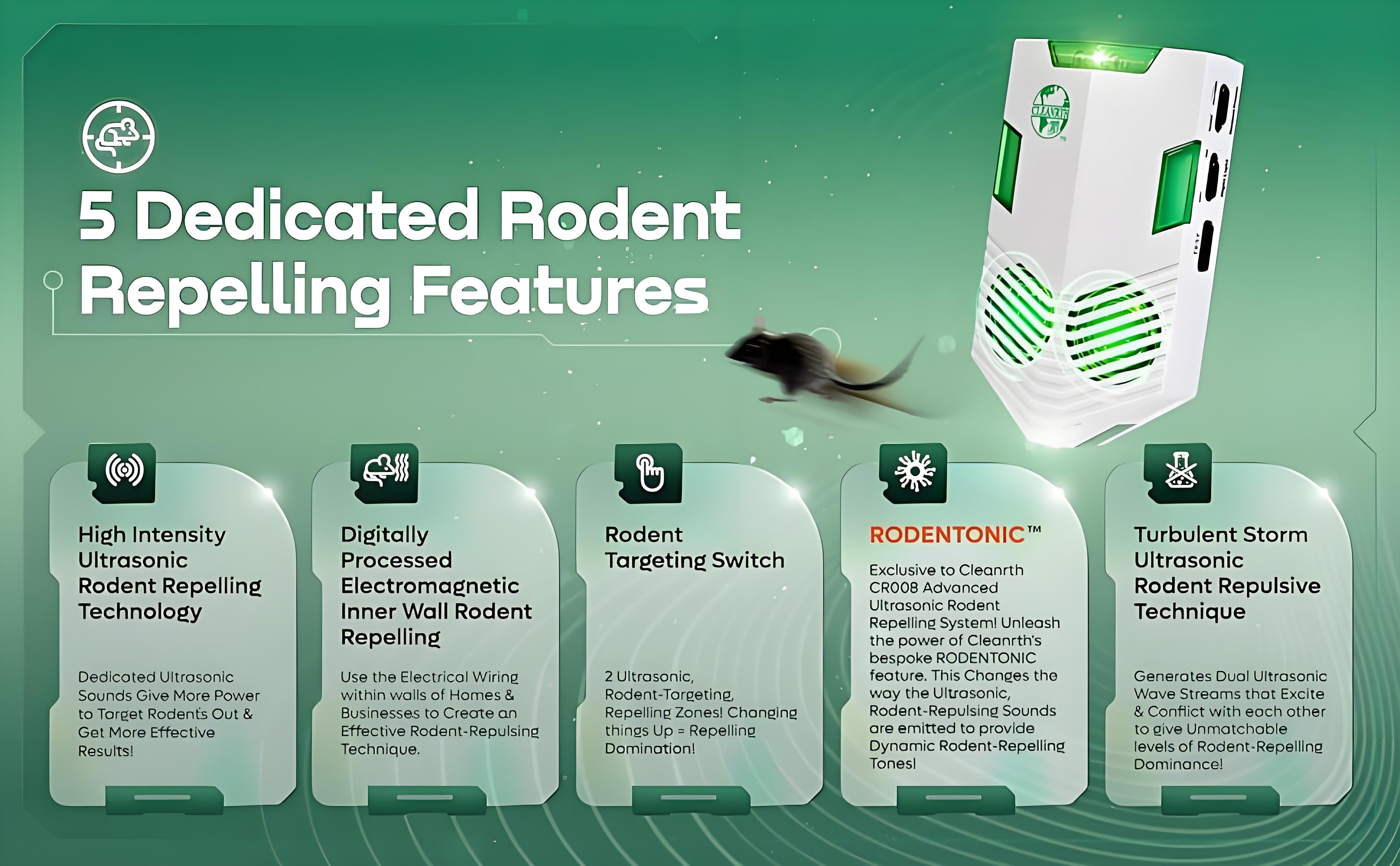 5 Dedicated Rodent Repelling Features